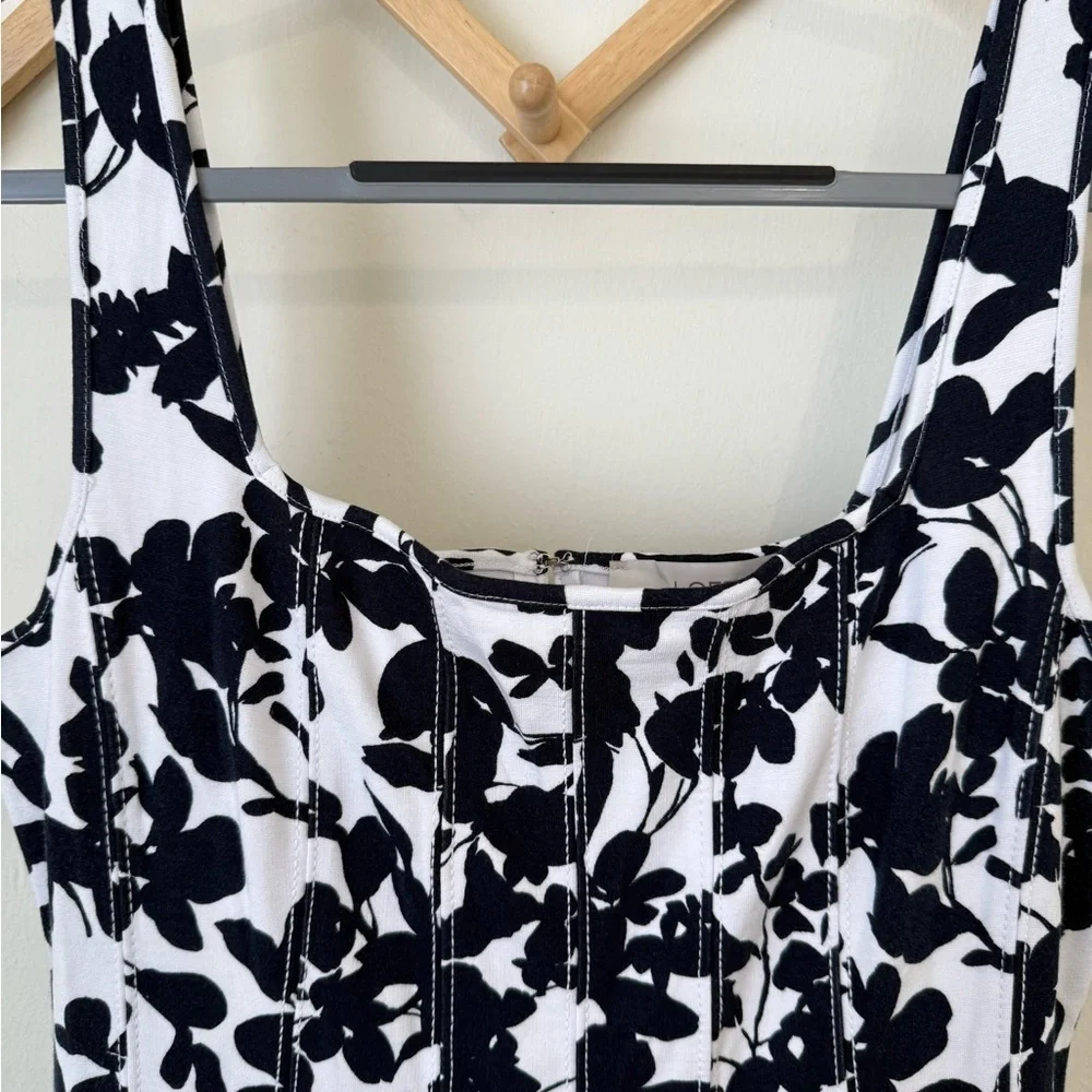 Loft Garden Seamed Ponte Midi Dress - Picture 10 of 10